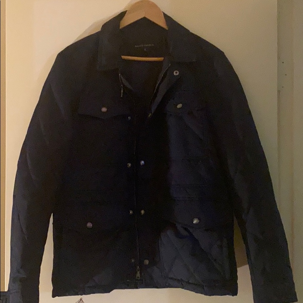 Men’s Jacket banana republic - med - navy blue
